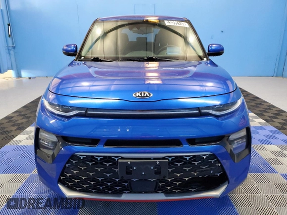 2021 Kia Soul Turbo with VIN KNDJ53AF0M7741062, listed as a Copart auction lot 53095145 with 58,367 mi miles and Clean Title. Bid and sale history available at DreamBid. Image 5.