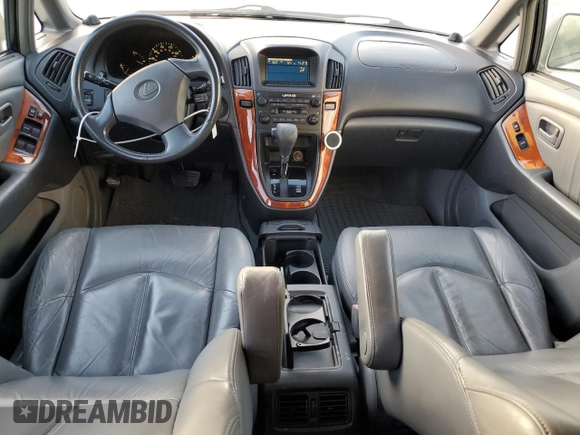 2000 Lexus RX 300 with VIN JT6GF10U8Y0063548, listed as a Copart auction lot 84639154 with 120,633 mi miles and Salvage Title. Bid and sale history available at carsss.com. Image 8.