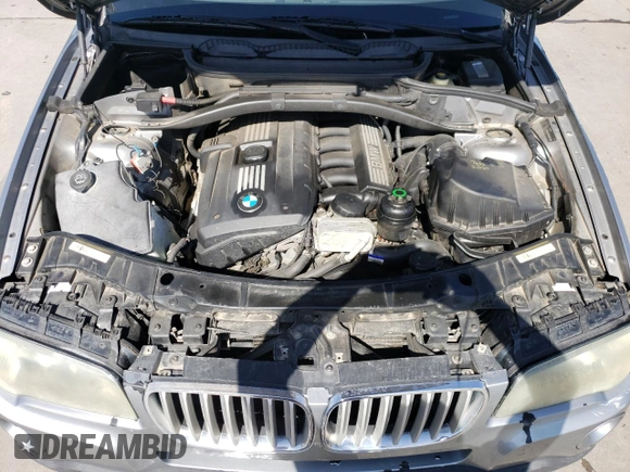 2007 BMW X3 3.0si with VIN WBXPC93497WF24723, listed as a Copart auction lot 52611965 with 147,779 mi miles and Salvage Title. Bid and sale history available at DreamBid. Image 12.