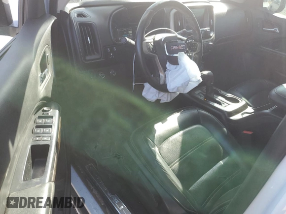 2017 GMC Canyon 4WD Denali with VIN 1GTP6EE11H1291755, listed as a Copart auction lot 70841594 with 89,609 mi miles and Salvage Title. Bid and sale history available at carsss.com. Image 8.