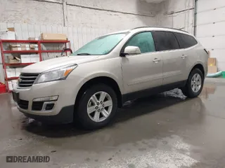2014 Chevrolet Traverse LT with VIN 1GNKVGKD6EJ192293, listed as a IAAI auction lot 41194571 with 92,631 mi miles. Bid and sale history available at carsss.com. Image 2.
