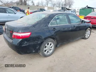 2009 Toyota Camry with VIN 4T4BE46K99R066046, listed as a IAAI auction lot 41887016 with 109,072 mi miles. Bid and sale history available at carsss.com. Image 4.