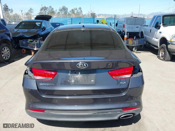 2018 Kia Optima EX with VIN 5XXGU4L35JG222386, listed as a IAAI auction lot 41831521 with 69,324 mi miles. Bid and sale history available at carsss.com. Image 16.