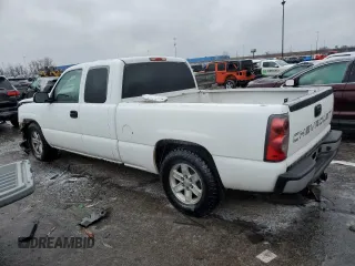 2007 Chevrolet Silverado 1500 LS with VIN 1GCEC19X07Z161070, listed as a Copart auction lot 44288975 with 130,969 mi miles and Salvage Title. Bid and sale history available at DreamBid. Image 2.