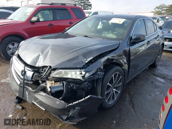 2015 Acura TLX Technology with VIN 19UUB2F58FA010967, listed as a IAAI auction lot 41370203 with 195,000 mi miles and . Bid and sale history available at DreamBid. Image 17.