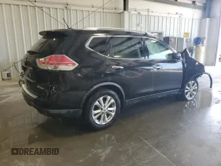 2016 Nissan Rogue SV z VIN KNMAT2MV1GP716047, wystawiony jako Copart lot #51146383 z przebiegiem 108 653 mil mil oraz Szkoda całkowita • Salvage title. Historia ofert i sprzedaży dostępna na DreamBid. Obrazek 3.