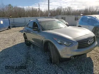 2015 Infiniti QX70 with VIN JN8CS1MU7FM382222, listed as a Copart auction lot 46942735 with 109,925 mi miles and Clean Title. Bid and sale history available at DreamBid. Image 12.