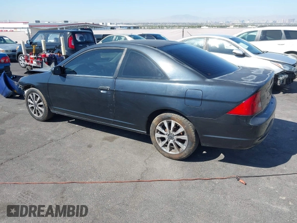 2001 Honda Civic LX with VIN 1HGEM21511L004625, listed as a IAAI auction lot 41927899 with 349,237 mi miles. Bid and sale history available at carsss.com. Image 3.