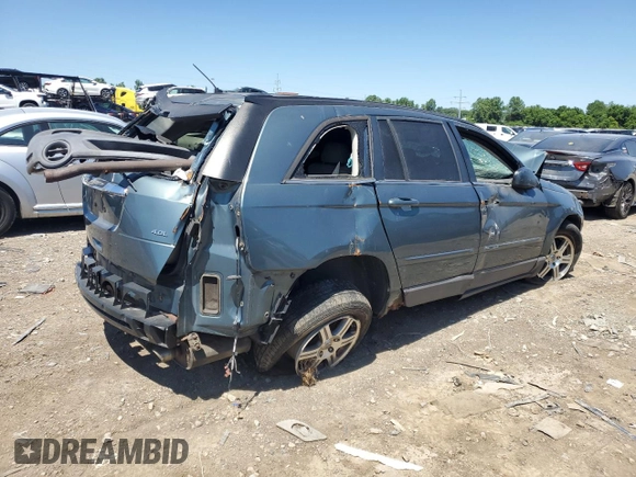 2007 Chrysler Pacifica Touring z VIN 2A8GM68X77R351147, wystawiony jako Copart lot #60815584 z przebiegiem Nie podano mil oraz Szkoda całkowita • Salvage title. Historia ofert i sprzedaży dostępna na DreamBid. Obrazek 3.