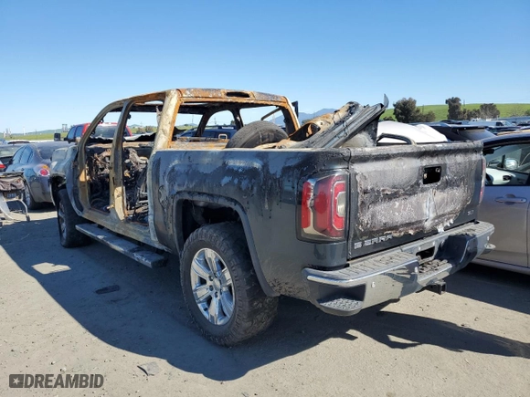 2017 GMC Sierra 1500 SLT with VIN 3GTU2NEJ3HG205118, listed as a Copart auction lot 49086284 with 0 mi miles and Non Repairable. Bid and sale history available at carsss.com. Image 2.