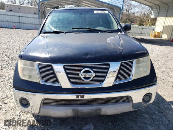 2007 Nissan Frontier SE with VIN 1N6AD06U57C461915, listed as a Copart auction lot 46215865 with 242,435 mi miles and Salvage title. Bid and sale history available at DreamBid. Image 5.