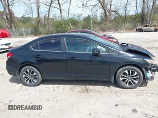 2013 Honda Civic EX with VIN 19XFB2F80DE253927, listed as a IAAI auction lot 41834659 with 177,558 mi miles and . Bid and sale history available at DreamBid. Image 13.