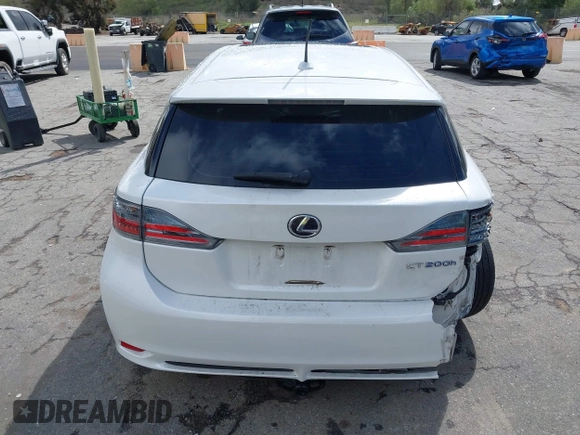 2012 Lexus CT CT 200h with VIN JTHKD5BHXC2075227, listed as a IAAI auction lot 41740583 with 129,412 mi miles and . Bid and sale history available at carsss.com. Image 16.