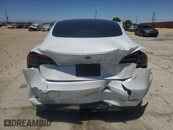 2023 Tesla Model 3 z VIN 5YJ3E1EA7PF549633, wystawiony jako Copart lot #57131325 z przebiegiem 78 113 mil mil oraz Szkoda całkowita • Salvage title. Historia ofert i sprzedaży dostępna na DreamBid. Obrazek 6.