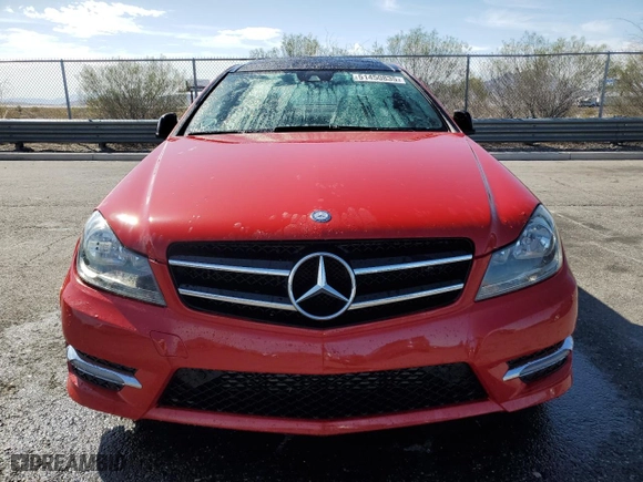 2013 Mercedes-Benz C-Class C 250 with VIN WDDGJ4HB0DG015285, listed as a Copart auction lot 51450835 with 102,716 mi miles and Clean Title. Bid and sale history available at carsss.com. Image 5.