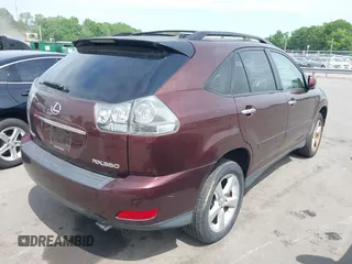 2008 Lexus RX with VIN JTJHK31U782045076, listed as a IAAI auction lot 42113631 with 225,960 mi miles. Bid and sale history available at carsss.com. Image 4.