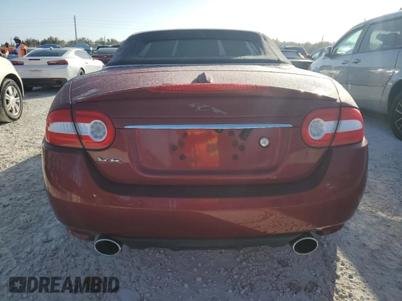 2013 Jaguar XK with VIN SAJWA4GB9DLB51059, listed as a Copart auction lot 77322014 with Not Provided miles and Salvage Title. Bid and sale history available at carsss.com. Image 6.