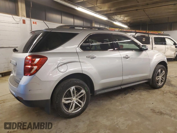 2017 Chevrolet Equinox Premier with VIN 2GNALDEK4H1598937, listed as a Copart auction lot 42522775 with 76,281 mi miles and Salvage Title. Bid and sale history available at carsss.com. Image 3.