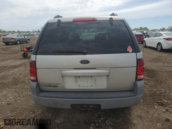 2002 Ford Explorer XLS with VIN 1FMZU72K42ZC64481, listed as a Copart auction lot 58386755 with Not provided miles and Salvage title. Bid and sale history available at DreamBid. Image 6.