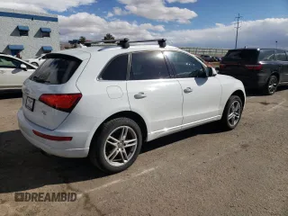 2015 Audi Q5 Premium Plus with VIN WA1LFAFP5FA053621, listed as a Copart auction lot 45708805 with 81,099 mi miles and Salvage Title. Bid and sale history available at carsss.com. Image 3.