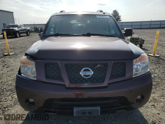 2015 Nissan Armada Platinum z VIN 5N1AA0NC6FN606043, wystawiony jako Copart lot #60546925 z przebiegiem 98 909 mil mil oraz Szkoda całkowita • Salvage title. Historia ofert i sprzedaży dostępna na DreamBid. Obrazek 5.
