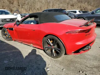 2022 Jaguar F-Type with VIN SAJD55FE3NCK77770, listed as a Copart auction lot 48916255 with Not Provided miles and Salvage Title. Bid and sale history available at DreamBid. Image 2.
