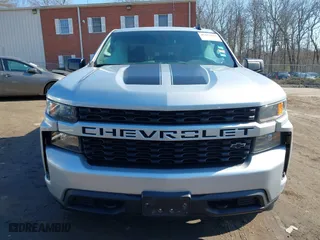 2021 Chevrolet Silverado 1500 Custom with VIN 1GCPYBEK6MZ297547, listed as a IAAI auction lot 41651824 with 107,804 mi miles. Bid and sale history available at carsss.com. Image 12.