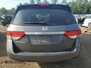 2014 Honda Odyssey EX-L with VIN 5FNRL5H62EB134666, listed as a Copart auction lot 54131675 with 95,919 mi miles and Salvage Title. Bid and sale history available at carsss.com. Image 6.