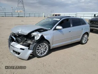 2007 Audi A3 with VIN WAUNF78P17A104741, listed as a Copart auction lot 53378115 with 163,774 mi miles and Salvage Title. Bid and sale history available at carsss.com. Image 1.
