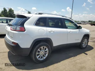 2019 Jeep Cherokee Latitude Plus with VIN 1C4PJMLX3KD251974, listed as a Copart auction lot 63378625 with 59,144 mi miles and Salvage title. Bid and sale history available at DreamBid. Image 3.