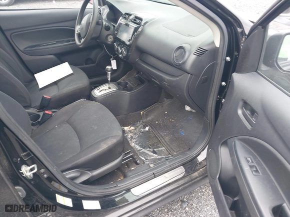 2019 Mitsubishi Mirage G4 ES with VIN ML32F3FJ5KHF04336, listed as a IAAI auction lot 42010667 with 74,910 mi miles. Bid and sale history available at carsss.com. Image 5.