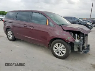 2018 Kia Sedona LX with VIN KNDMB5C12J6379188, listed as a Copart auction lot 55033455 with 118,077 mi miles and Salvage Title. Bid and sale history available at DreamBid. Image 4.