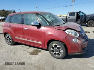 2014 FIAT 500L Lounge with VIN ZFBCFACH1EZ023196, listed as a Copart auction lot 76496184 with 72,530 mi miles and Clean Title. Bid and sale history available at carsss.com. Image 4.
