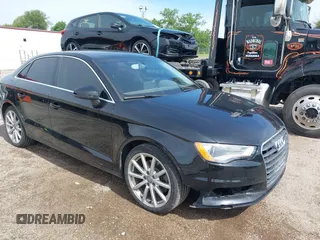 2015 Audi A3 Premium Plus with VIN WAUCCGFF2F1005919, listed as a IAAI auction lot 42530219 with 148,716 mi miles and . Bid and sale history available at DreamBid. Image 1.