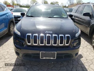 2015 Jeep Cherokee Latitude with VIN 1C4PJMCS6FW752940, listed as a Copart auction lot 49735044 with 80,172 mi miles and Salvage Title. Bid and sale history available at carsss.com. Image 5.