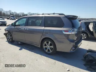 2015 Toyota Sienna SE with VIN 5TDXK3DC1FS683332, listed as a Copart auction lot 48803655 with 115,795 mi miles and Clean title. Bid and sale history available at DreamBid. Image 2.