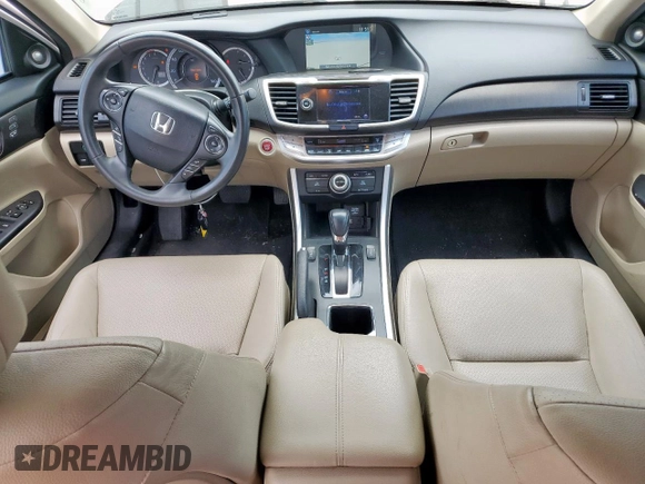 2013 Honda Accord Touring with VIN 1HGCR3F94DA048502, listed as a Copart auction lot 56619655 with 148,084 mi miles and Salvage title. Bid and sale history available at DreamBid. Image 8.