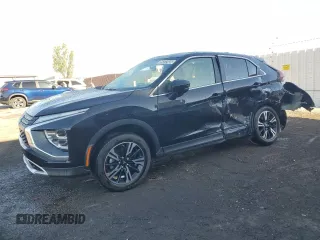 2024 Mitsubishi Eclipse Cross SE с VIN JA4ATWAAXRZ045553, выставлен на аукционе Copart как лот 58323455 с пробегом 39 939 миль миль и Списание • Salvage title. История ставок и продаж доступна на DreamBid. Изображение 1.