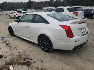 2016 Cadillac ATS-V with VIN 1G6AN1RY9G0108327, listed as a Copart auction lot 45901385 with 32,098 mi miles and Salvage Title. Bid and sale history available at carsss.com. Image 2.