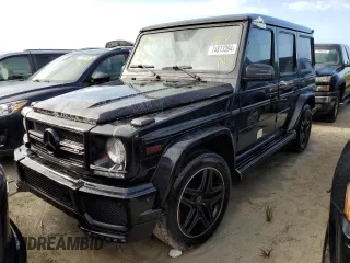 2017 Mercedes-Benz G-Class AMG G 63 with VIN WDCYC7DFXHX276880, listed as a Copart auction lot 74873394 with 91,955 mi miles and Salvage Title. Bid and sale history available at carsss.com. Image 1.