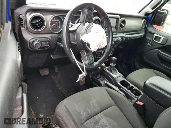 2018 Jeep Wrangler Unlimited Sport с VIN 1C4HJXDG5JW176850, выставлен на аукционе Copart как лот 59404825 с пробегом 99 383 миль миль и Списание • Salvage title. История ставок и продаж доступна на DreamBid. Изображение 8.