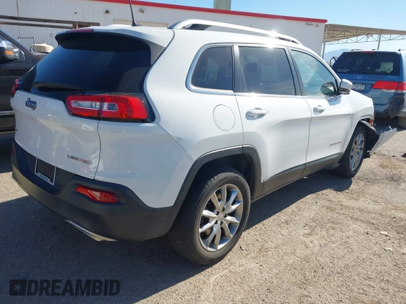 2017 Jeep Cherokee Limited with VIN 1C4PJMDS6HD228166, listed as a IAAI auction lot 41880001 with 66,330 mi miles and . Bid and sale history available at DreamBid. Image 4.