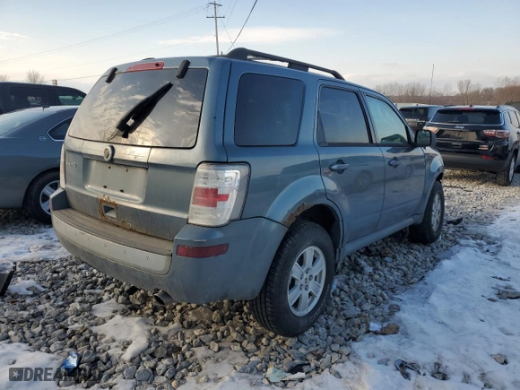 2010 Mercury Mariner with VIN 4M2CN8B77AKJ10227, listed as a Copart auction lot 44865415 with 0 mi miles and Clean Title. Bid and sale history available at carsss.com. Image 3.