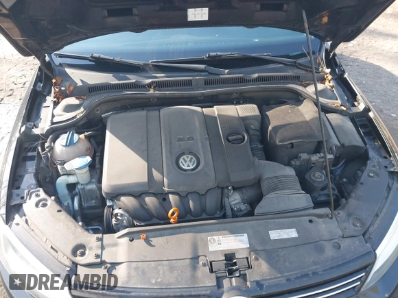 2012 Volkswagen Jetta Sedan SEL w/Sunroof with VIN 3VWLX7AJ2CM409673, listed as a IAAI auction lot 41860309 with 186,661 mi miles. Bid and sale history available at carsss.com. Image 10.