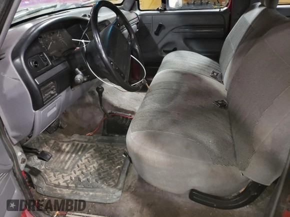 1995 Ford F-150 with VIN 1FTEX14N2SKA45154, listed as a Copart auction lot 48499504 with 211,832 mi miles and Non Repairable. Bid and sale history available at carsss.com. Image 7.