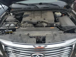 2012 Infiniti QX56 7-passenger with VIN JN8AZ2NE8C9019622, listed as a Copart auction lot 73304764 with 212,344 mi miles and Salvage Title. Bid and sale history available at carsss.com. Image 12.