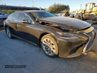 2018 Lexus LS with VIN JTHB51FF3J5004008, listed as a Copart auction lot 78175134 with 33,983 mi miles and Salvage Title. Bid and sale history available at carsss.com. Image 4.