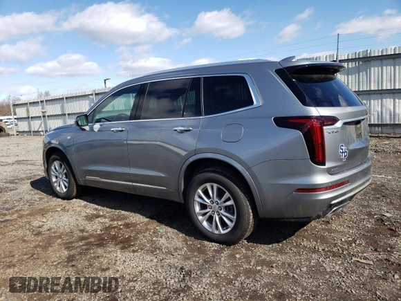 2023 Cadillac XT6 AWD Luxury with VIN 1GYKPBR43PZ106884, listed as a Copart auction lot 45300875 with 37,334 mi miles and Salvage Title. Bid and sale history available at carsss.com. Image 2.