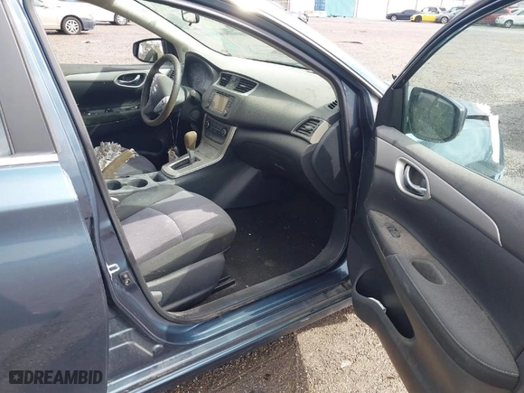 2015 Nissan Sentra S with VIN 3N1AB7AP9FY266184, listed as a IAAI auction lot 41752181 with 119,737 mi miles. Bid and sale history available at carsss.com. Image 5.