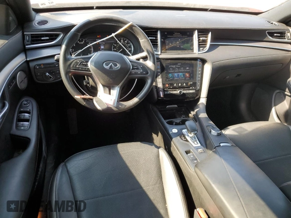 2022 Infiniti QX55 Essential z VIN 3PCAJ5K37NF112146, wystawiony jako Copart lot #74987654 z przebiegiem 49 673 mil mil oraz Szkoda całkowita • Salvage title. Historia ofert i sprzedaży dostępna na DreamBid. Obrazek 8.